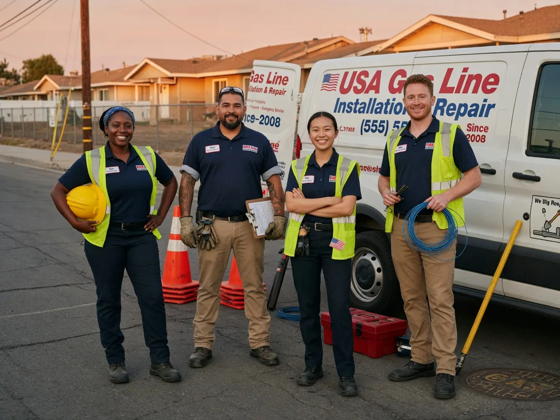 Gas Line Installation company in Pride, LA